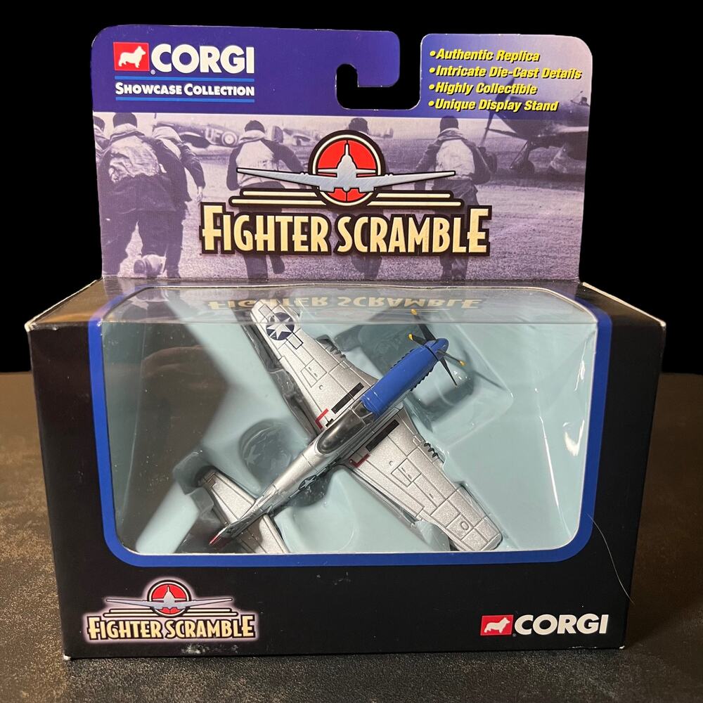 Corgi Showcase Collection Die Cast Fighter Scramble P-51D Mustang‎ Plane CS90017